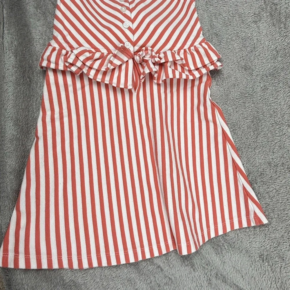 Janie and Jack Lot Size 4T Dress Romper Stripes Nautical Stripes USA Cute Girly‎